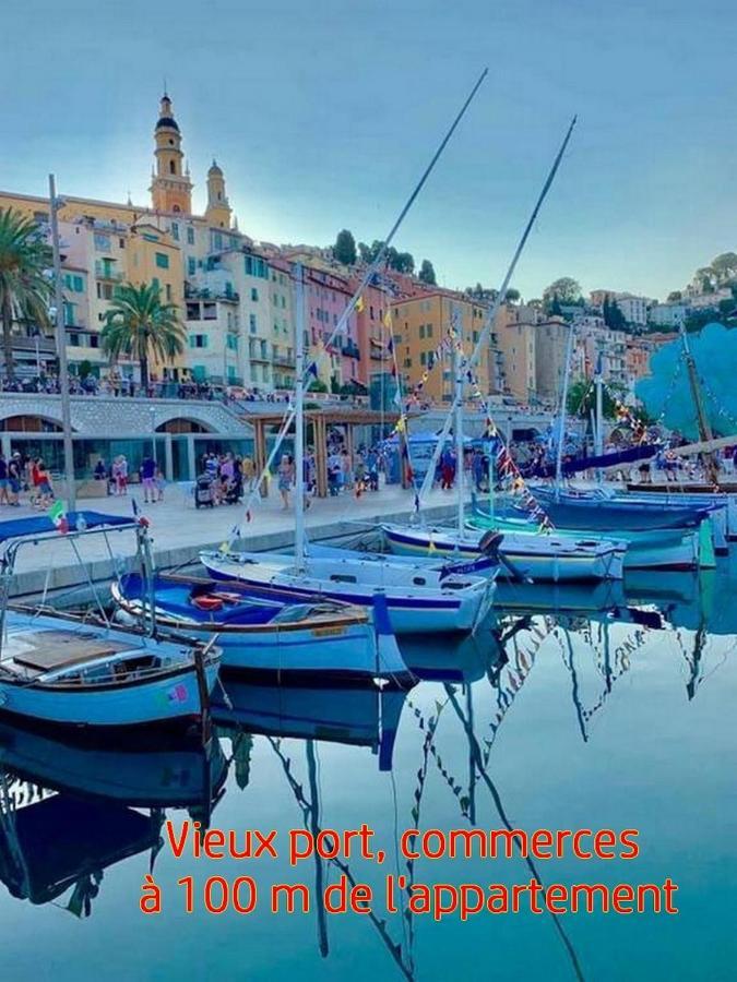 Menton, Centre Historique, Vue Mer Екстериор снимка